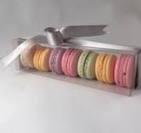Macaron Boxes & Packaging — Clear Macaron Boxes: Pack of 10