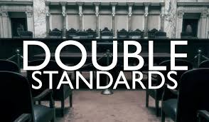 Risultati immagini per double standard israel