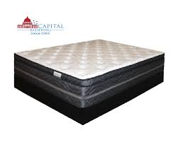 Our king mattress pad is filled with 63 oz elastic & hollow down alternative microfiber.the material is soft, comfortable and breathable.spring back quickly to make mattress pads more fluffy. Capital Bedding King Windsor Pillow Top Rent To Own King Mattress Sets A Rentals