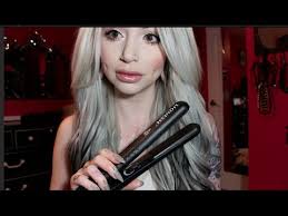 When you're done, part the bangs to both sides, leaving a thin layer of fringe on the forehead to this hairstyle is suitable for girls with smaller, rounder face shapes. How I Style My Fringe Bangs With A Middle Center Part Youtube