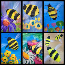 Karen Symons Kids Art Class Creations Spring Art Projects Elementary Art Projects Art For Kids