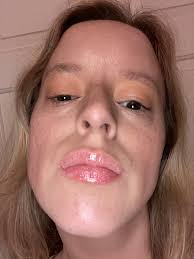 Fall makeup look using various products