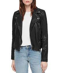 Allsaints Cargo Quilted Leather Biker Jacket Women Bloomingdale S Leather Jacket Style Biker Jacket Jackets