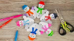 le week end approche et voici un diy de saison pour s occuper en famille n hesitez pas a ajo bonhomme neige loisirs creatifs noel pages livre coloriage sonique