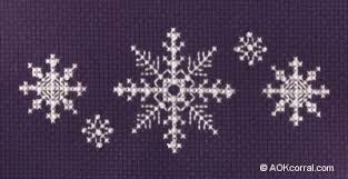 Cross Stitch Snowflake Patterns Free Snowflake Patterns