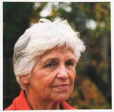 Betty Dickerson (artist), outside Wichita Art Association, Wichita, Kansas,  October 18, 1985