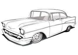 See more ideas about chevy, car drawings, cars coloring pages. 57 Chevy Drawings Pencil Shefalitayal
