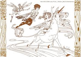 Mia And Me Book 09 Scuderi By Skudo Fairy Art Art Free Coloring Pages