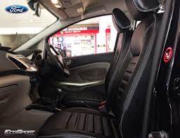 Tailor Made Seat Cover For Ford Ecosport Designed And Installed By Team Ff Car Accessories Chennai Seat Covers Car Accessories Seating