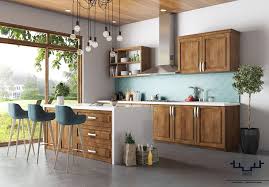 Wood cabinets are definitely becoming more trendy in. Inspiring Kitchen With Natural Wood Cabinets On Behance