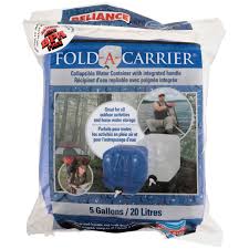 Vingli 50 gallon collapsible rain barrel, portable water storage tank, rainwater collection system downspout, water catcher container with filter spigot overflow kit 3.7 out of 5 stars 1,399 $42.99 $ 42. Reliance Fold A Carrier Collapsible Water Container 5 Gal Pack Walmart Com Walmart Com