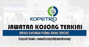 4,643 likes · 18 talking about this · 257 were here. Jawatan Kosong Di Koperasi Kakitangan Petronas Berhad Kopetro 23 Julai 2021 Kerja Kosong 2021 Jawatan Kosong Kerajaan 2021