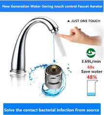 We love kitchens and with so many beautiful styles & ideas out there. Brass Touch Control Faucet Aerator Water Valve Water Saving One Touch Tap Aerator