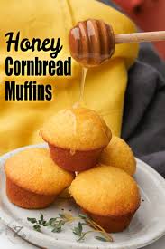 Whisk in vegetable oil and mix until dry mixture is smooth and lumps are gone. Honey Cornbread Muffins Our Zesty Life