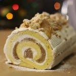 Recette De La Buche De Noel Crumble Aux Pommes Recette Crumble Pomme Buche De Noel Crumble