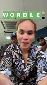 Steven, Tifa and Maya try the Wordle challenge 🤣 #xyzcba #fyp #foryou  #fijian #fm96