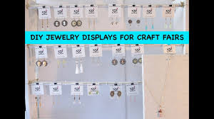 We've collected 57 unique diy gift ideas that will inspire you to start creating. Diy Jewelry Displays For Craft Fairs Youtube