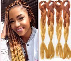 1x Brown Blonde Kanekalon Jumbo Braiding Hair Extensions 100g 24 Jumbo Braiding Hair Kanekalon Braiding Hair Braided Hairstyles