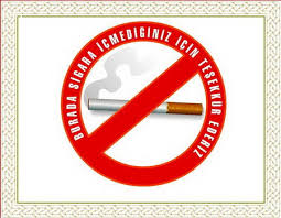 .temmuzda başlayan yasak ile iyerleri, kafe, kahve ve bar dahil tüm kapalı alanlarda sigara içmek yasaklandı. Tutun Kullanicilari Dikkat