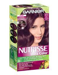 Many box dye formulas also contain ammonia, a chemical that can damage. Nutrisse Ultra Color Intense Burgundy Hair Color Garnier Hair Color Burgundy Burgundy Hair Purple Red Hair Color