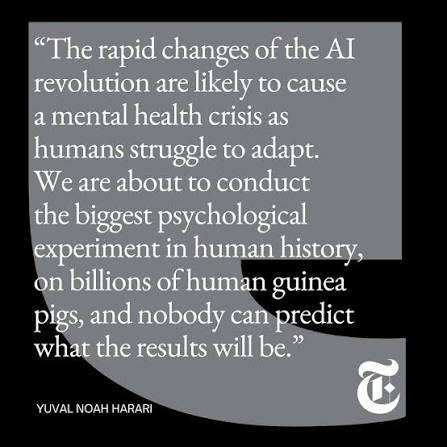 We are facing a world where most of the words we consume are generated not by other humans, but by AI. What does that mean for the future of our species? From