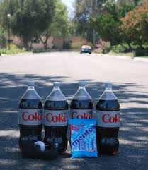 How To Make Cola Bombs The Easier Way Mentos And Diet Coke Diet Cola Soda And Mentos Experiment Mentos Diet Coke