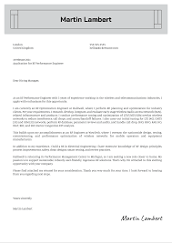 Stevens & associates, a national career management and outp. Rf Performance Engineer Cover Letter Sample Kickresume