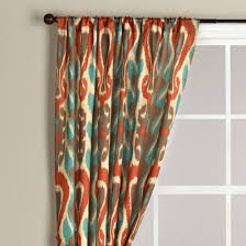 The valance is made from lightweight cotton fabric. Blankets Throws Ideas Inspiration Tan And Turquoise Curtains