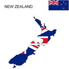 A zászló ausztrália zászlajának mintájára készült. Uj Zeland Terkep Zaszlo Terkep Uj Zelandi Zaszlo Ausztralia Uj Zeland Oceania
