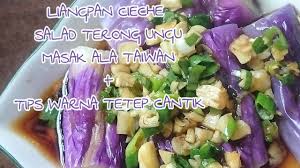 Tambahkan chocolate chips dan marshmallow, aduk kembali. Liangpan Jieche Salad Terong Ungu Ala Taiwan Tips Supaya Warnanya Tetep Cantik Youtube