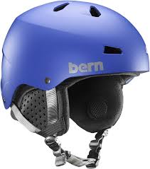 Bern Macon Eps Winter Snowboard Helmet L Matte Cobalt