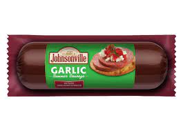 I would stick to garlic salt, pepper, salt to taste, and your favorite blend of herbs to make the most out of your signature summer sausage. Garlic Summer Sausage 12 Oz Johnsonville Com