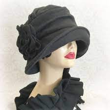 Downton Abbey Style Fleece Hat The Alice Cloche Outfits With Hats Cloche Hat Fleece Hat
