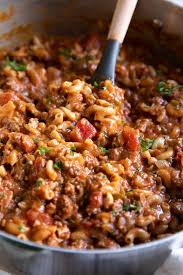 Hungarian food is hearty and delicious. American Goulash Recipe One Pot The Forked Spoon