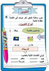 قواعد للصف الثانى الابتدائى الترم الاول 2020