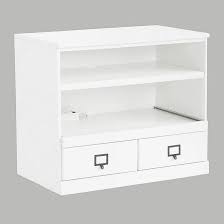 Hamilton wood printers cabinet typeset letterpress drawer shadowbox shelf 32x17. Original Home Office White Wood Printer Cabinet