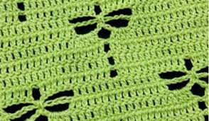 Learn A New Crochet Stitch Dragonfly Stitch Crochet Pattern