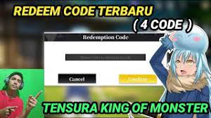 Tensura king of monsters redeem codes are an easy and free way to gain rewards.to help you with these codes, we are giving the complete list of working codes for tensura king of monsters.not only i will provide you with the code list, but you will also learn how to use and redeem these codes step by step. Kode Redeem Tensura King Of Monster Youtube