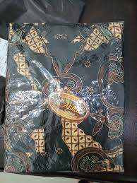 Jual kemeja semi sutra batik pria baju batik semi sutera seragam Baju Batik Semi Sutra Batik Pria Silky Premium Full Furing Batik Sutra Lengan Panjang Lazada Indonesia