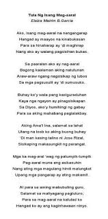 Karapatang pantao sundin ang sumusunod na gabay sa pagsulat. Gumawa Ng Tula Tungkol Sa Kahalagahan Ng Edukasyon Brainly Ph