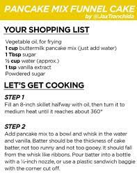 Pancake Mix Funnel Cake Funnel Cake Recipe Pancake Mix Funnel Cake Funnel Cake