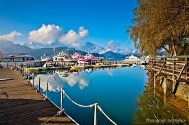 風光瀲灩日月潭第二回 水社碼頭迎晨光 digiphoto 用鏡頭享受生命 sun moon lake scenic lake