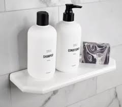 Adhesive bathroom shelf shower caddy storage (2 packs) shower basket organizer wall mounted rack with 3 hooks for kitchen, bath, toilet, sus304 stainless steel. Shower Shelves 6 Best Options Of 2021 That Keep Products From Slipping