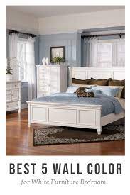 Best 5 Wall Color For White Furniture Bedroom Best Wall Colors Off White Bedrooms White Bedroom Furniture