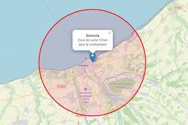 Tracez un cercle de 10 km rayon autour d'un emplacement dans google maps pour indiquer une distance à partir de ce point dans toutes les directions. Confinement Attestations Regle Des 10 Km Decouvrez Jusqu Ou Vous Promener En Seine Maritime Et Dans L Eure