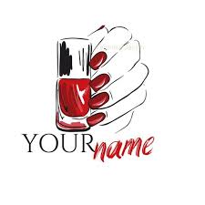 Nail Salon Logo Beauty Logo Red Logo Nails Logo Nail Logo Design Nail Polish Logo Manicure Log Logotip Dlya Salona Vizitki Salona Manikyur