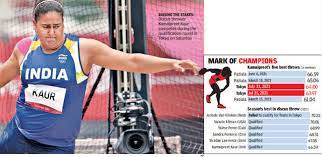 Kamalpreet kaur is an indian women's discus thrower. 95gqsawpyfsqfm