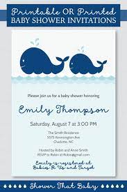 Whale Baby Shower Invitation Printable Or Printed Nautical Etsy Whale Baby Shower Invitations Printable Baby Shower Invitations Nautical Baby Shower Invitations