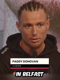 Paddy Donovan's Press Conference Highlights