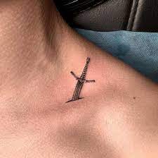 70 Unique Small Tattoo Ideas For Men With Pictures And Body Locations In 2021 Sword Tattoo Tattoos For Guys Tattoos